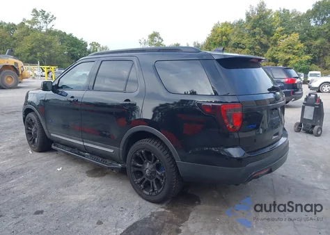 2017 Ford Explorer Limited z USA, uszkodzony, nr VIN 1FM5K8F81HGD24438